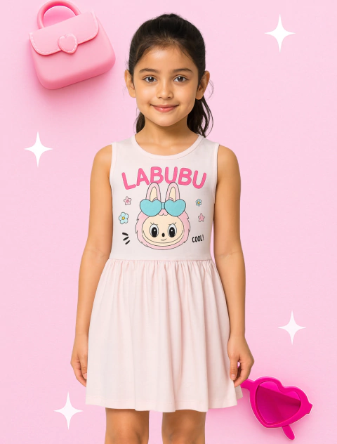 VESTIDO ALGODÓN LABUBU - comprar online