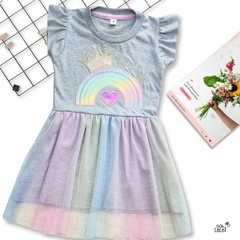 Vestido Princesa Arcoiris - Ooh! Lele
