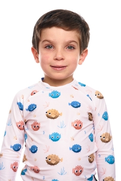 Remera Proteccion UV Infantil Manga Larga Globo - comprar online