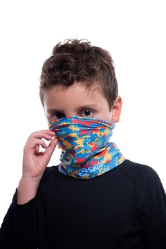 Cuello KIDS Legos Microfibra - Salpa