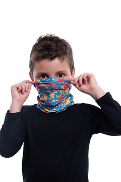 Cuello KIDS Legos Microfibra - tienda online