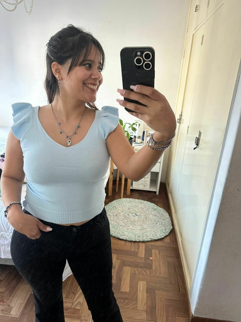 MUSCULOSA HOMBRO VOLADOS - comprar online