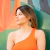 Aros Tiana Heaven & Orange - Vittoria Accesorios