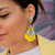 Aros Amelie Yellow - Vittoria Accesorios