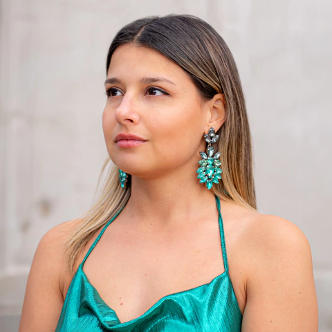 Aros Raspberry Acqua & Grey