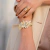 Brazalete Leaves Gold on internet
