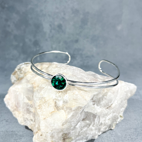 Choker Vittoria Esmeralda Silver