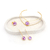 Set Vittoria Lila Oro