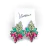 Aros Calia Esmeralda & Fucsia - comprar online