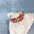 Brazalete Queen Burgundy & Orange