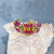Brazalete Queen Burgundy & Orange - comprar online