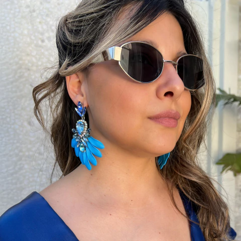 Aros Palm Blue - comprar online