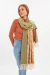 echarpe animal print laranja