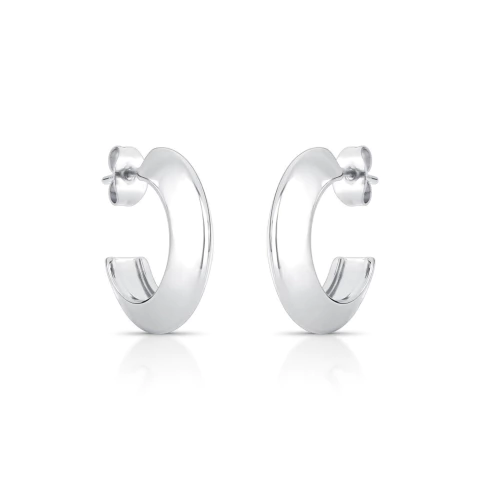 argola aço inox prateado p