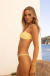 BOMBACHA KYLIE TOWEL YELLOW - loja online