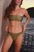 BIKINI SIENNA TACHAS OLIVA - tienda online