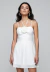 Vestido Bisô Curto Flor Off White - comprar online