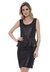 Vestido Bisô Peplum Preto - comprar online