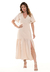 Vestido Alícia Areia - loja online