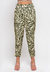 Calça Bisô Estampada Verde