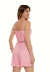 Conjunto Bisô Top e Shorts Alfaiataria Rosa - comprar online