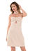 Vestido Leona Bege