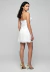 Vestido Bisô Curto Flor Off White - loja online