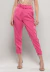 Calça Bisô Lisa com Cinto Rosa