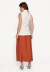 Saia Bisô Midi Alfaiataria Fenda Terra - loja online