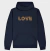 Moletom Canguru Hoodies Love - Bisô - Moda Feminina