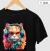 Camiseta Cat SUNGLASSES (PREMIUM)