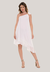 Vestido Oásis Crepe Off White - comprar online
