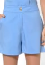 Imagem do Conjunto Bisô Blusa e Shorts Alfaiataria Azul