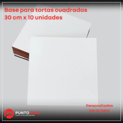 Pack Bases Cuadradas 30 cm x 10 Unid en internet