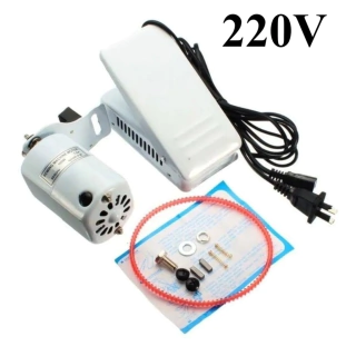 Motor + Pedal Máquina De Costura Doméstica Singer Elgin 220v