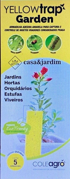 Armadilha Adesiva Amarela Yellow Trap - com 5 unidades na internet