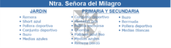 Banner de la categoría Milagro, Nuestra Sra. del
