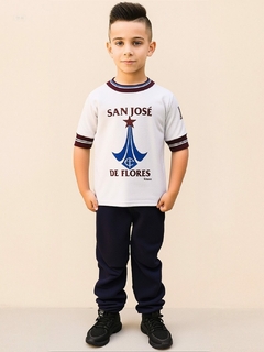 Remera San Jose Flores Blanca (1605922)