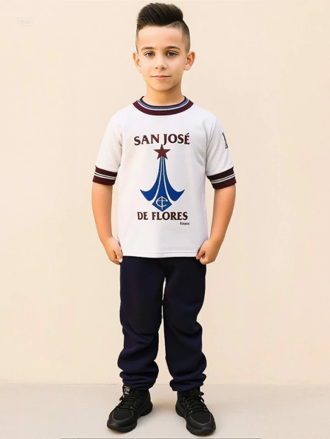 Remera San Jose Flores Blanca (1605922)