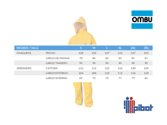 Traje de Lluvia OMBU (OMBULTR0004) - Casa Pîbot
