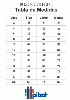 Buzo San Pio Secundaria (1806023) - Casa Pîbot