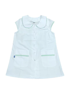 Camisola pibot c/broche delantero - vivo cuadrille verde (PIBOTG202)