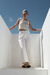 TOP CAPRI TEJIDO - CRUDO - comprar online