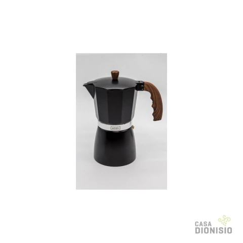 Cafetera Schon 9 pocillos Negra