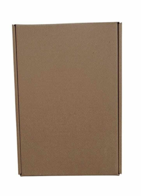 Caja Para 2 Botellas en Cartón Marrón con divisores