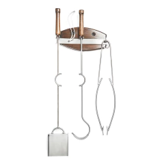 JUEGO ASADOR DE COLGAR X3 -LINEA PREMIUM- CAPIBARA GOURMET - Casa Dionisio Vinoteca