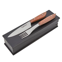 JUEGO CUBIERTOS ARTESANALES Nro.6 EN CAJA CAPIBARA GOURMET - Casa Dionisio Vinoteca