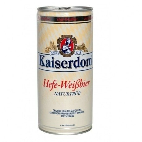 Kaiserdom Hefe - Weissbier Naturtüb Lata x 1 Litro