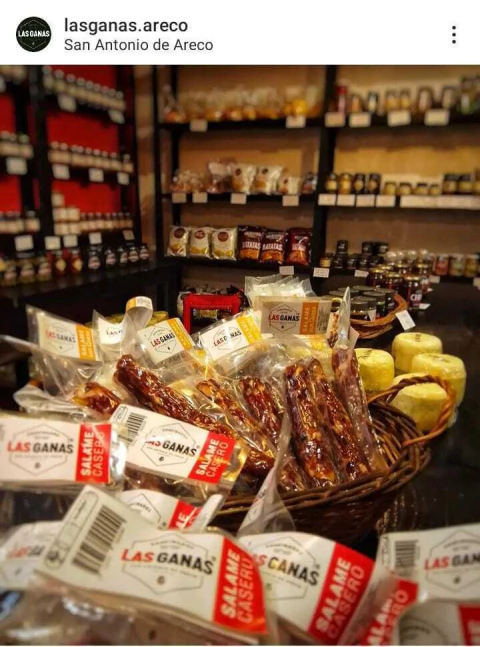 Salame Las Ganas Casero envasado al vacío