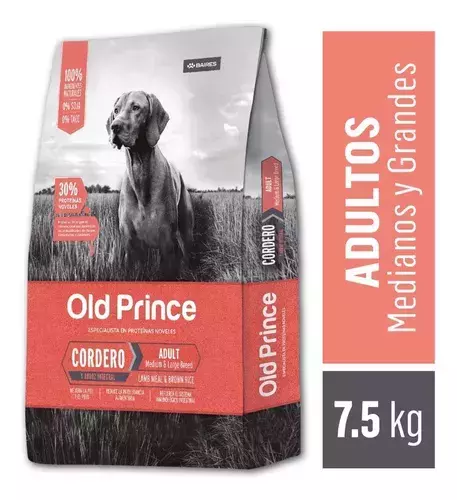 OLD PRINCE Cordero Adulto raza median grande x 17 kilos - BAIRES